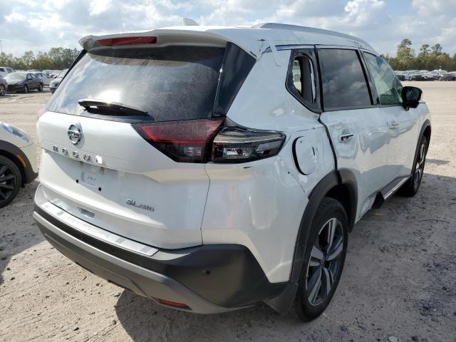 5N1AT3CB5MC693447 - 2021 NISSAN ROGUE SL WHITE photo 4