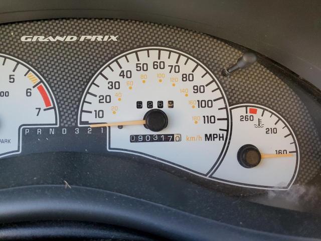 1G2WR52103F137495 - 2003 PONTIAC GRAND PRIX ლურჯი ფოტო 8
