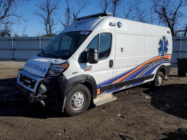 3C6TRVDG2KE563088 - 2019 RAM PROMASTER WHITE photo 1
