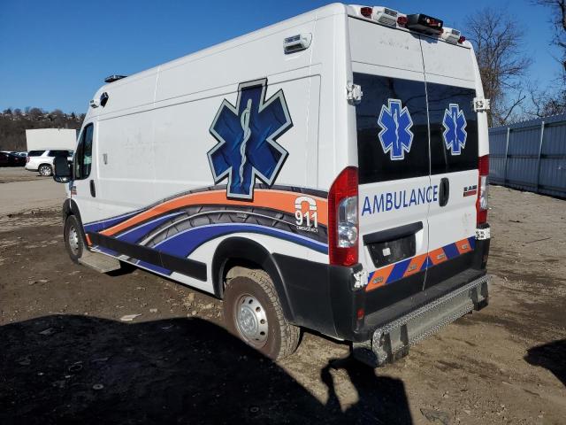 3C6TRVDG2KE563088 - 2019 RAM PROMASTER WHITE photo 2