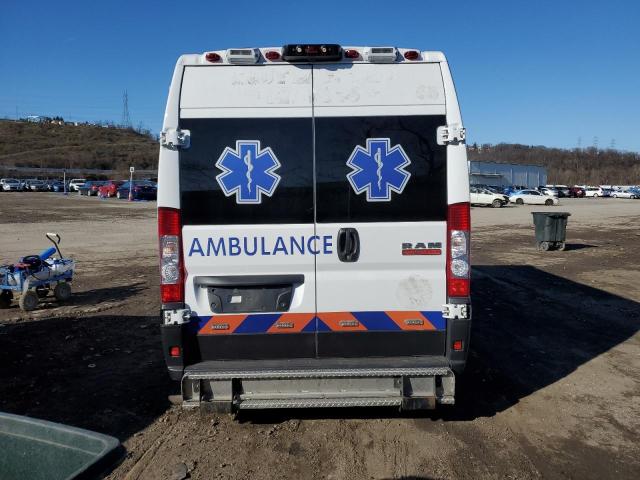 3C6TRVDG2KE563088 - 2019 RAM PROMASTER WHITE photo 6