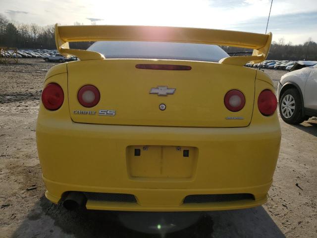 1G1AP12P757627639 - 2005 CHEVROLET COBALT SS YELLOW photo 6