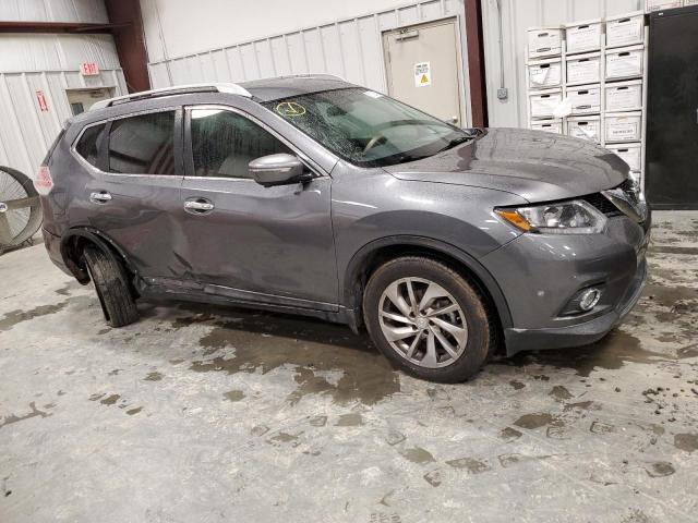 5N1AT2MT5EC****** - 2014 NISSAN ROGUE SL GRAY photo 4