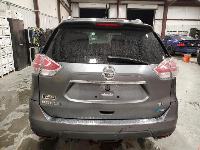 5N1AT2MT5EC****** - 2014 NISSAN ROGUE SL GRAY photo 6