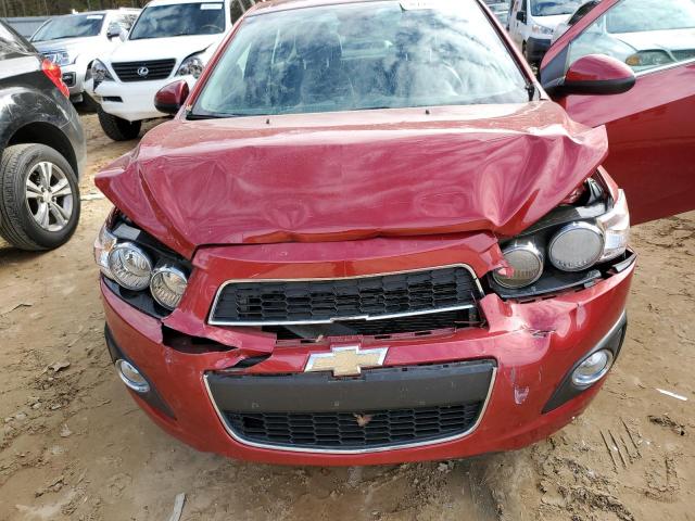 1G1JC5SH7C4167442 - 2012 CHEVROLET SONIC LT RED photo 7