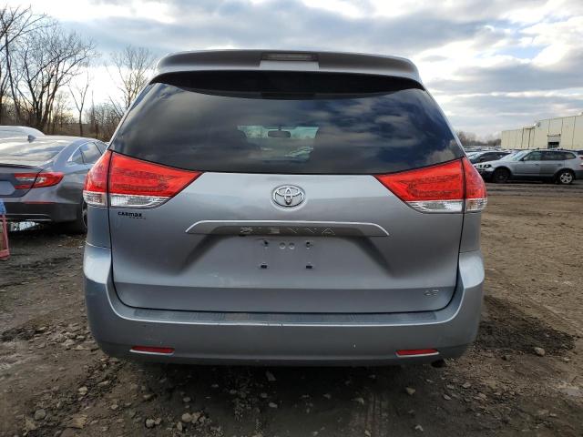 5TDKK3DC6BS039930 - 2011 TOYOTA SIENNA LE SILVER photo 6