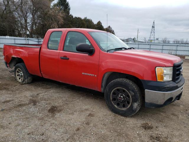 1GTEC19C79Z240171 - 2009 GMC SIERRA C15 RED photo 4