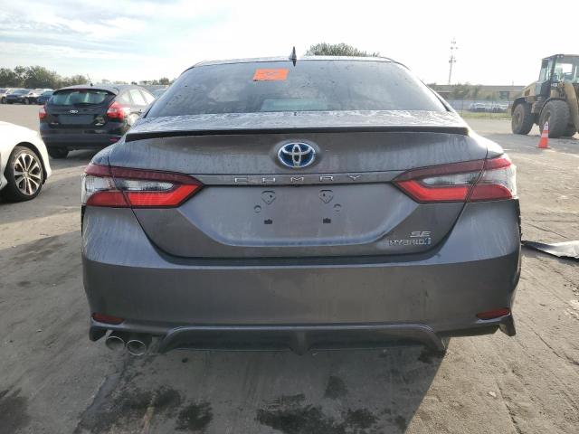 4T1G31AK6NU595038 - 2022 TOYOTA CAMRY NIGH GRAY photo 6