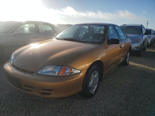 1G1JC524227451541 - 2002 CHEVROLET CAVALIER B GOLD photo 2