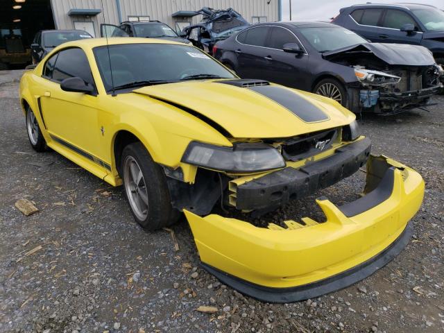 1FAFP42R23F314460 - 2003 FORD MUSTANG MA YELLOW photo 1