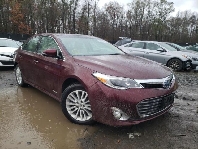 4T1BD1EB1EU024851 - 2014 TOYOTA AVALON HYB BURGUNDY photo 1