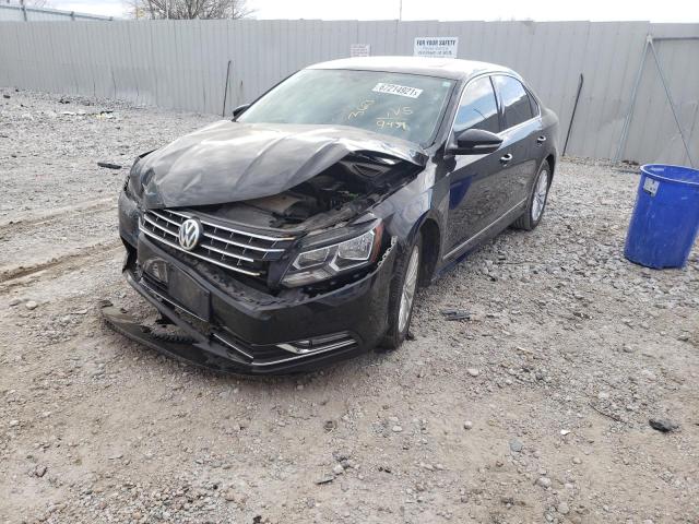 1VWBS7A34GC069431 - 2016 VOLKSWAGEN PASSAT SE BLACK photo 2