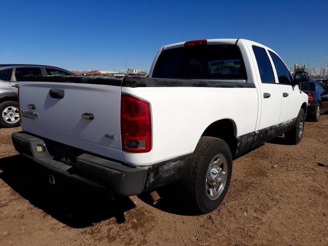 3D7KA28D53G804339 - 2003 DODGE RAM PICKUP WHITE photo 4