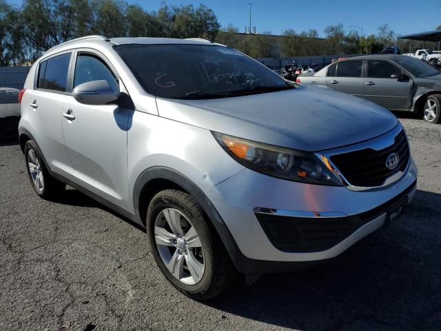 KNDPB3A23C7339406 - 2012 KIA SPORTAGE B SILVER photo 1