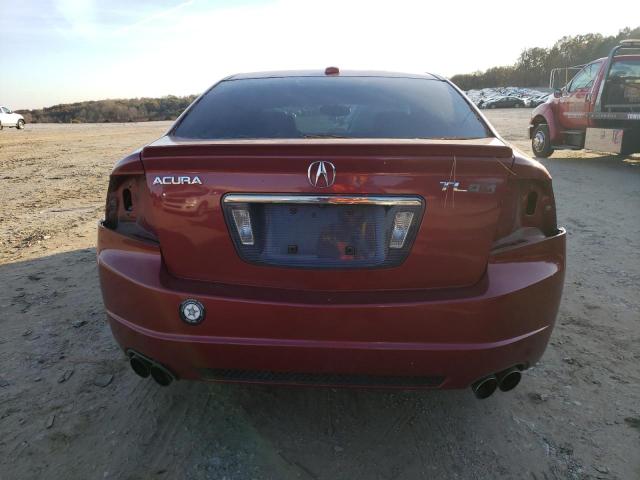 19UUA765X8A021746 - 2008 ACURA TL TYPE S RED photo 6