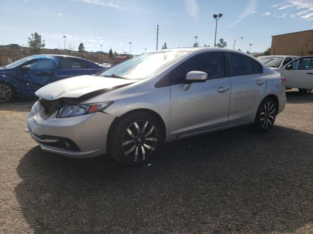 2HGFB2F99FH549983 - 2015 HONDA CIVIC EXL Gümüş foto 1