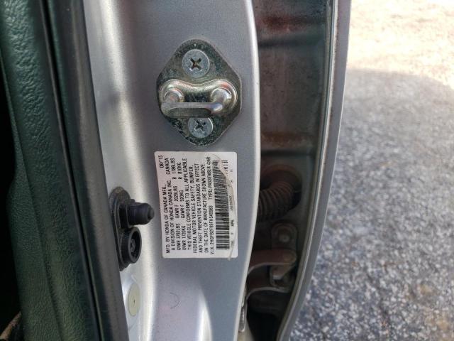 2HGFB2F99FH549983 - 2015 HONDA CIVIC EXL Gümüş foto 12