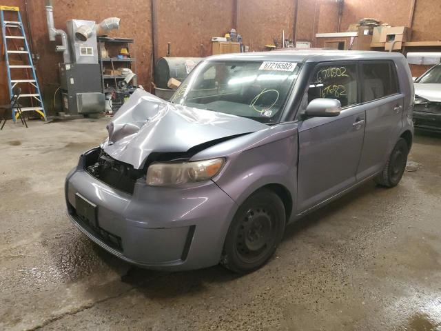 JTLKE50E191064949 - 2009 TOYOTA SCION XB ნაცრისფერი ფოტო 2