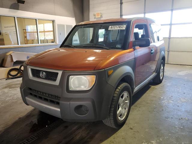 5J6YH18635L013738 - 2005 HONDA ELEMENT EX ORANGE photo 2