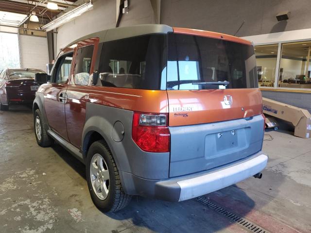 5J6YH18635L013738 - 2005 HONDA ELEMENT EX ORANGE photo 3