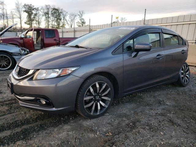19XFB2F98EE255547 - 2014 HONDA CIVIC EXL Grafit foto 1