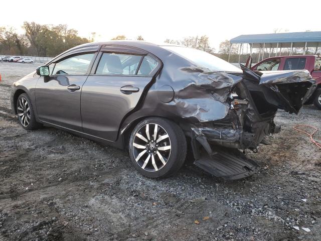 19XFB2F98EE255547 - 2014 HONDA CIVIC EXL Grafit foto 2