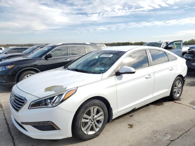 5NPE24AA9FH164275 - 2015 HYUNDAI SONATA ECO WHITE photo 1