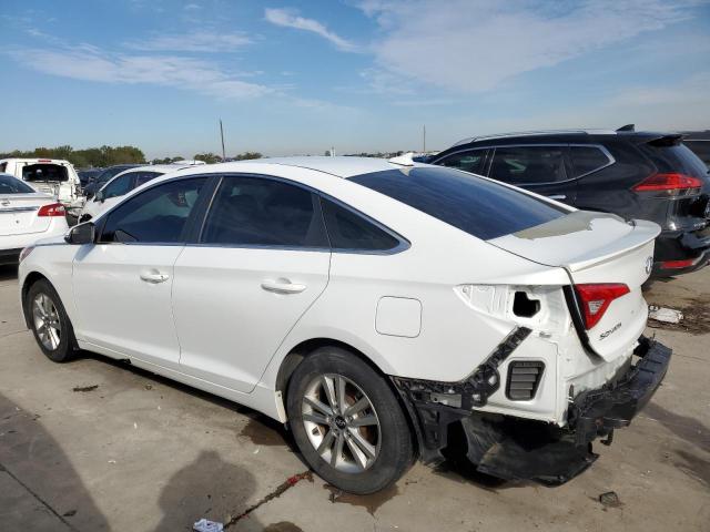 5NPE24AA9FH164275 - 2015 HYUNDAI SONATA ECO WHITE photo 2