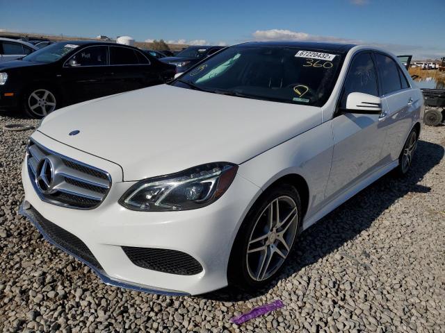 WDDHF6HB9GB277633 - 2016 MERCEDES-BENZ E 400 4MAT WHITE photo 2