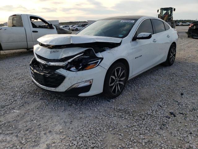 1G1ZG5ST3LF157569 - 2020 CHEVROLET MALIBU RS Білий фото 1