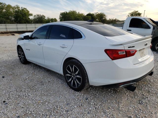 1G1ZG5ST3LF157569 - 2020 CHEVROLET MALIBU RS WHITE photo 2