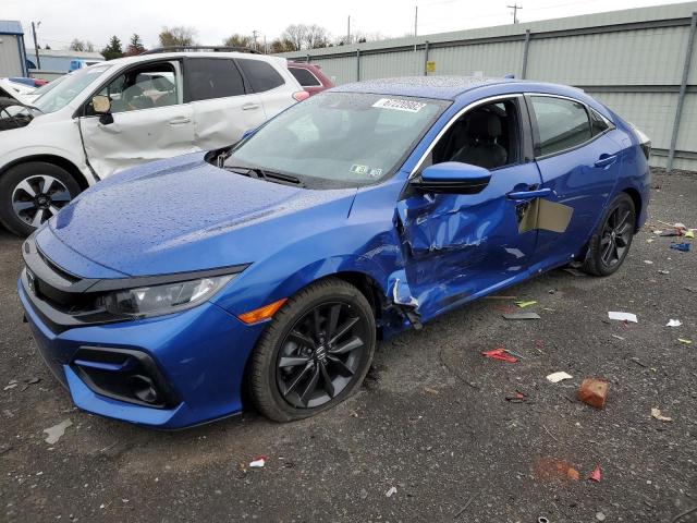 SHHFK7H82LU418278 - 2020 HONDA CIVIC EXL Mavi foto 1