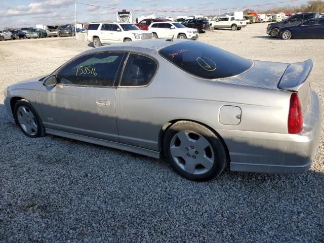 2G1WL16C869188637 - 2006 CHEVROLET MONTE CARL SILVER photo 2