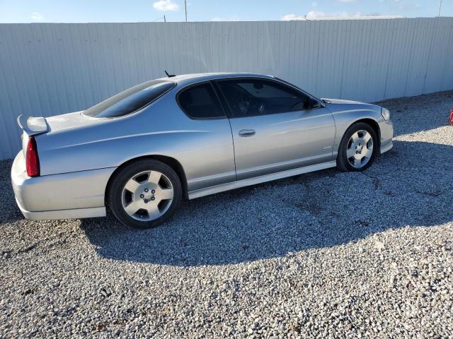 2G1WL16C869188637 - 2006 CHEVROLET MONTE CARL ვერცხლისფერი ფოტო 3