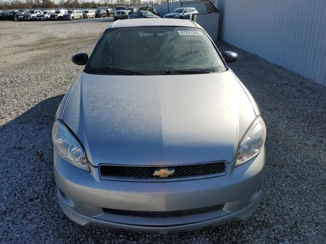 2G1WL16C869188637 - 2006 CHEVROLET MONTE CARL ვერცხლისფერი ფოტო 5
