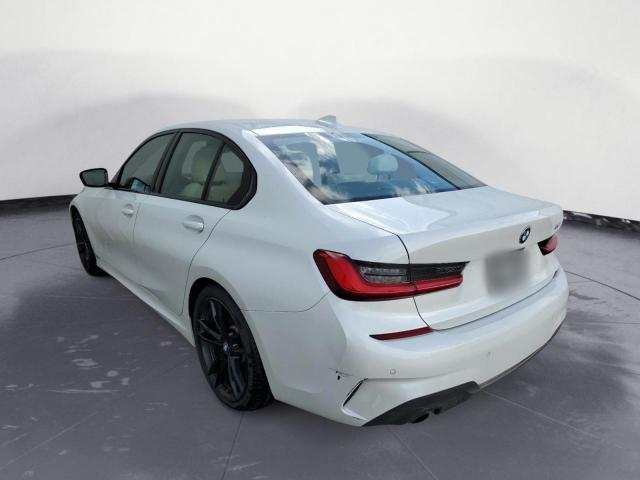 3MW5R1J01M8B81554 - 2021 BMW 330I WHITE photo 2