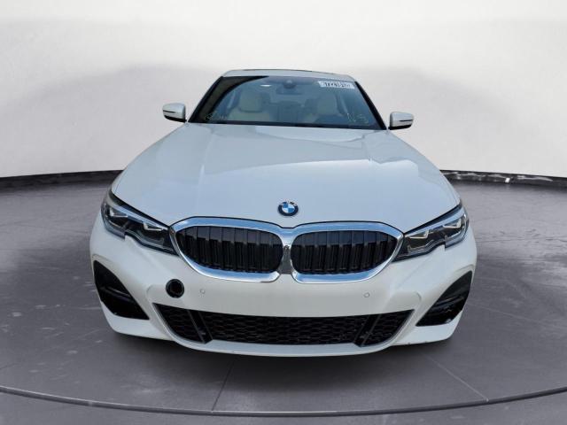 3MW5R1J01M8B81554 - 2021 BMW 330I WHITE photo 5