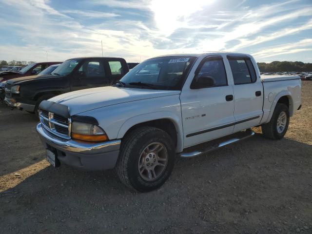 1B7GL2AN41S167818 - 2001 DODGE DAKOTA QUA WHITE photo 2