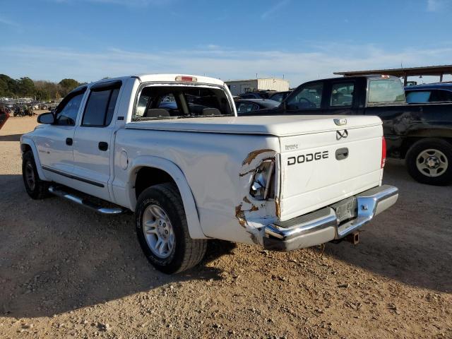 1B7GL2AN41S167818 - 2001 DODGE DAKOTA QUA WHITE photo 3