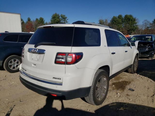 1GKKVSKD0HJ316689 - 2017 GMC ACADIA LIM WHITE photo 4