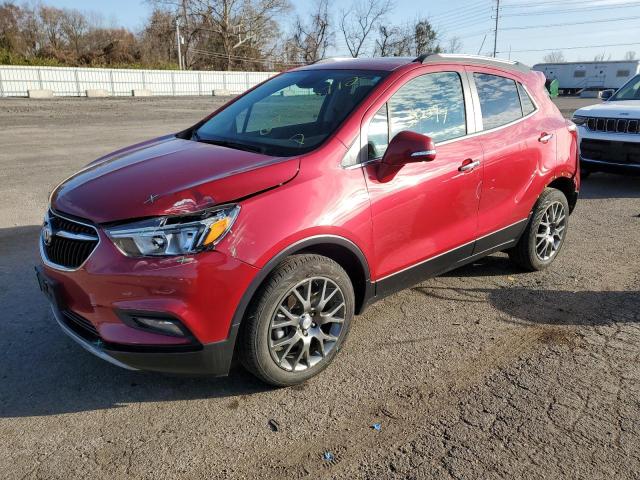 KL4CJ1SB1KB782289 - 2019 BUICK ENCORE SPO BURGUNDY photo 1