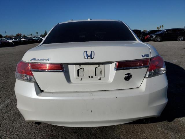 1HGCP3F86BA024762 - 2011 HONDA ACCORD EXL WHITE photo 6