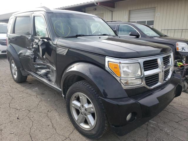 1D8GU28K48W219395 - 2008 DODGE NITRO BLACK photo 1