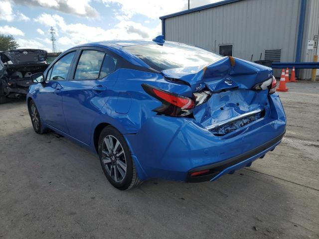 3N1CN8EV0LL900800 - 2020 NISSAN VERSA SV BLUE photo 3