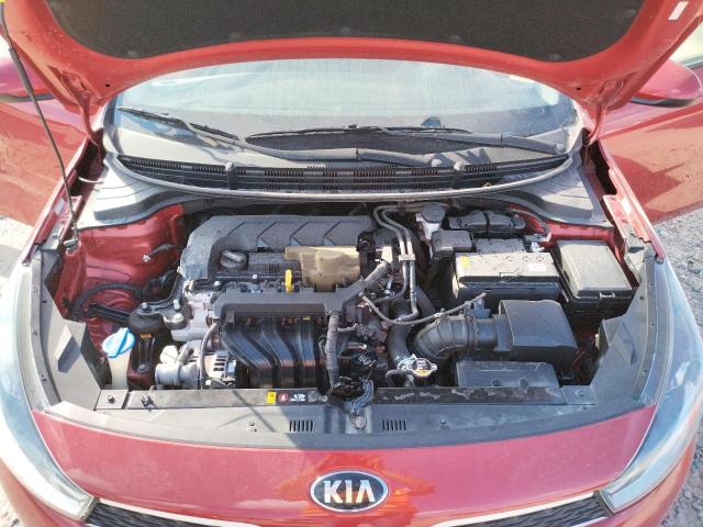 3KPA24AD8LE295710 - 2020 KIA RIO LX RED photo 7