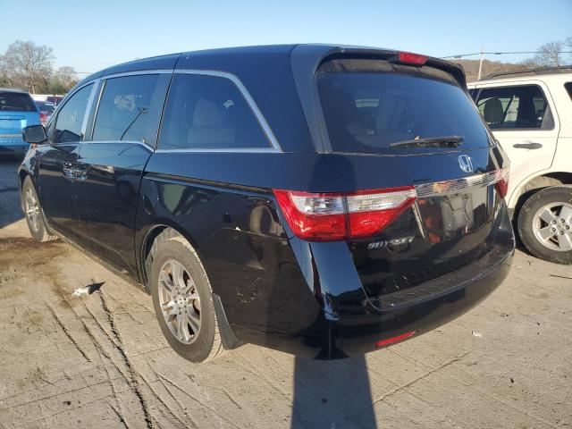 5FNRL5H62BB013518 - 2011 HONDA ODYSSEY EX BLACK photo 3