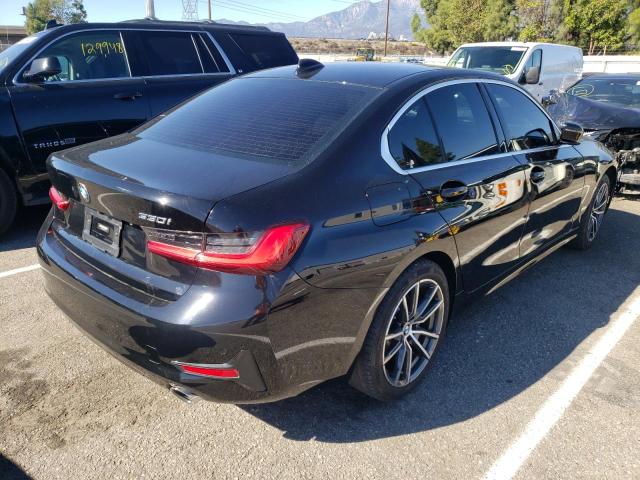 3MW5R1J02L8B36508 - 2020 BMW 330I BLACK photo 4