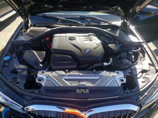 3MW5R1J02L8B36508 - 2020 BMW 330I BLACK photo 7