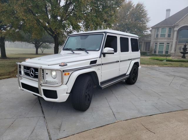 WDCYC7DF0FX234893 - 2015 MERCEDES-BENZ G 63 AMG WHITE photo 2