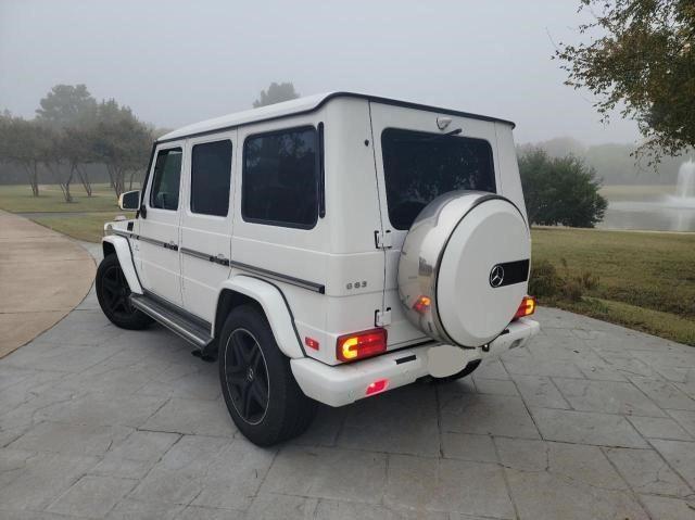 WDCYC7DF0FX234893 - 2015 MERCEDES-BENZ G 63 AMG WHITE photo 3